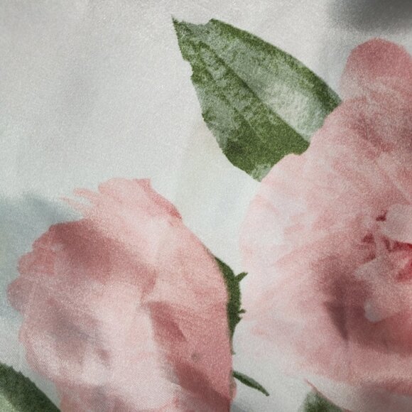 Speechless Blue Lace Halter Top w/ White&Pink Satin Floral Skirt Prom Set SIZE 5 - Picture 9 of 9